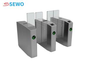 China Motorised Sliding Gate Turnstile RFID Card Reader Pedestrian Access Control System factory