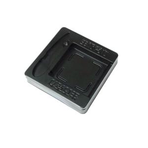 China Custom Food Grade PET Chocolate Packaging Tray with Lid factory