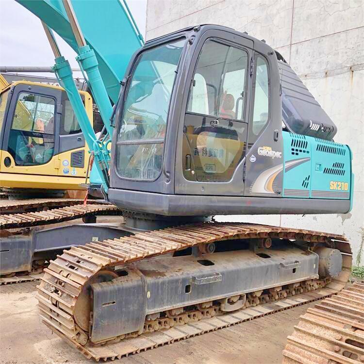 Good Condition Used Kobelco Excavator SK210 With 114 KW Power And 1 M3 Bucket Capacity