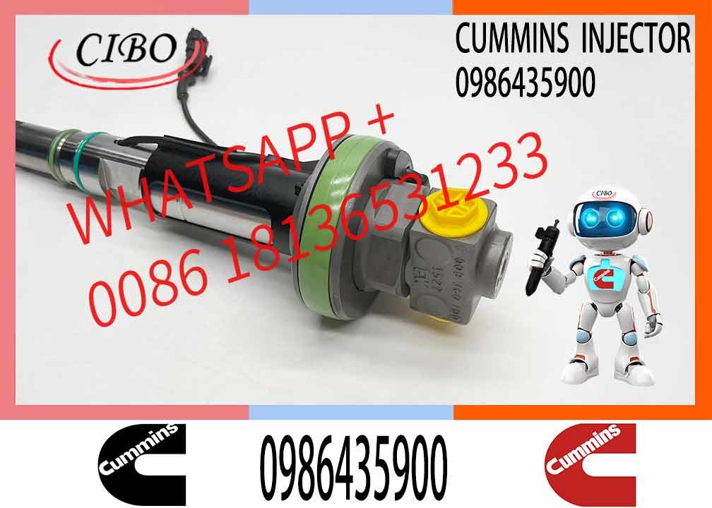 Construction Machinery Parts Fuel Injector for QSK19 Diesel 2882079 F00BJ00000 2881088 0986435900 for CUMMINS Diesel Engine