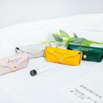Waterproof Portable Lipstick Storage Case 13*4*6cm Gold Stamping Logo