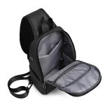 ISO9001 Anti Theft Men Shoulder Bags With USB Charging