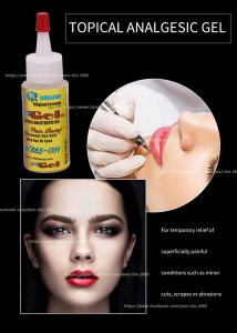 China 6% Lidocaine Tattoo Numbing Gel 30ML Permanent Makeup Anesthetic Gel factory