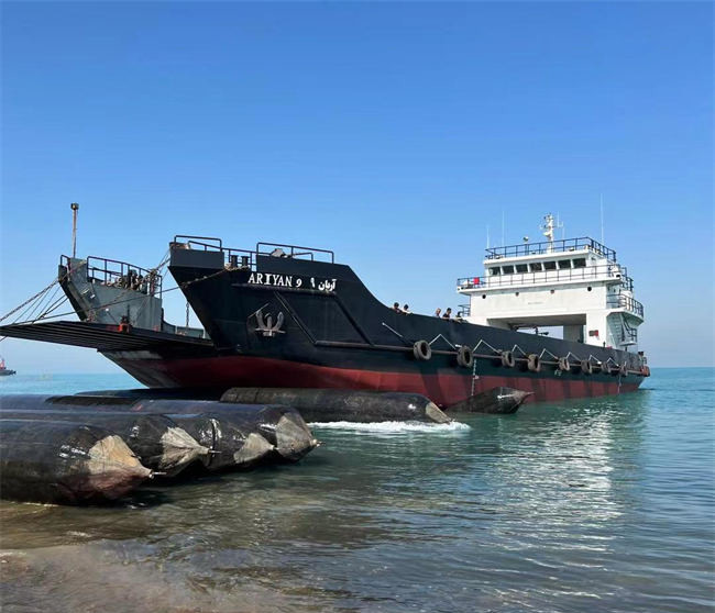 Durable Marine Inflatable Rubber Airbag Ship Launching / Docking