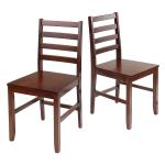 Hardwood Frame Natural Wood Dining Chairs , High Back Wooden Dining Chairs Black