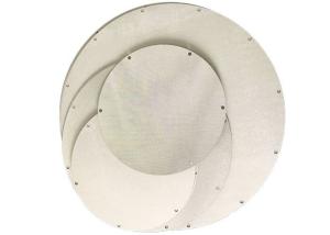 China Customized Welded Sintered Filter Disc 20 / 100 / 500 Micron sieve disc factory