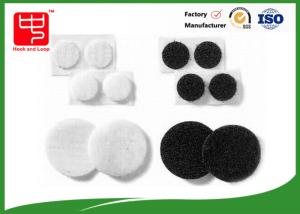 China 25 * 25mm Die Cutting Custom Patches Black / White Color factory