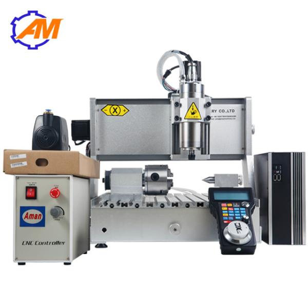 Hot sell mini metal cnc carving machine micro 4axis 3d cnc wood carving machine