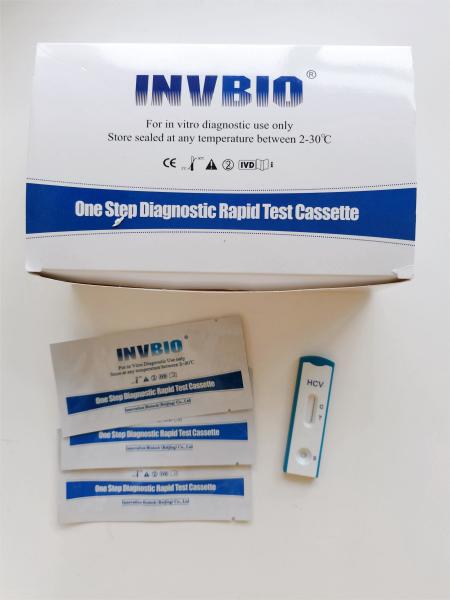 CE Marked Infectious Disease Rapid Test Kits HCV Hepatitis C Antibody Colloidal