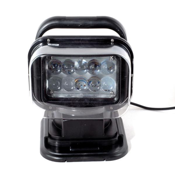 50W 4000lumens 12DV Cree LED Marine Remote Control Spotlight Offroad Truck Car