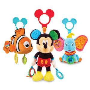 China Disney Baby Activity Toy Nemo and Mickey and Dumbo Plush Toys factory