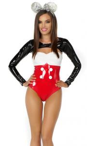 China Miss Mouse Sexy Mouse Costume Wholesale with Size S to XXL Available factory