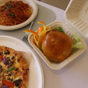 China Disposable Compostable Biodegradable Corrugated PLA Pack Burger Paper Packaging Hamburger Box factory