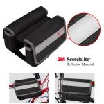 Large Phone Bike Bag OEM Waterproof Rear Under Seat Reflective Strip Pouch For