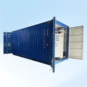 50T/Day Contanerized Seawater Desalination Equipment With Reverse Osmosis Technology