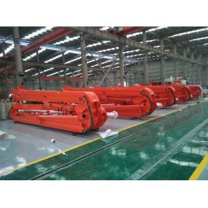 China HG32Bb Climbing Concrete Placing Boom 28 Mpa Pressure Of Hydraulic System factory