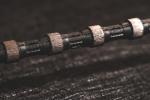 Top Class Sintering Beads Quartzite Quarry Diamond Wire 12.0*40 Rubber Coated