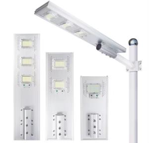 China 3000K Solar Powered Street Lights 180W 240W 360W Outdoor All In One Solar Led Street Light factory