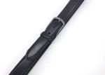 Stretchable 1.3 Inch Cowhide Leather Waist Belt For Men