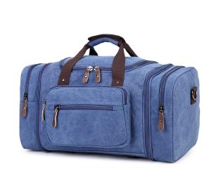China Overnight Duffel Travel Bags Mens Backpack Canvas Weekender 9x4.5x5.9&quot; factory