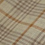 Wool Cashmere Cloth Material Beige Wool Fabric 245gsm Custom Color For Outerwear