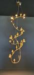 Art And Functional Design Customized Modernist Brass Chandelier 110 - 240V