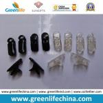 Small Size Black Plastic ID Badge Clip Can Print Logo