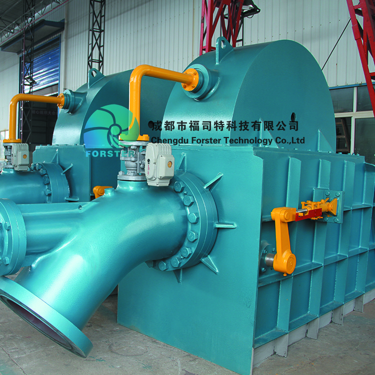 50Hz/60Hz Pelton Water Wheel Generator High Pressure Long Pipe Installation
