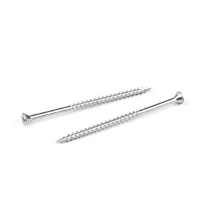 China 75mm Pozidriv Drive Phillips Countersunk Head Chipboard Screws for Wood Construction factory