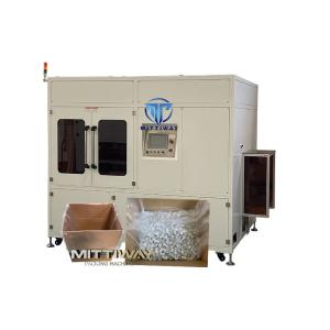 China Automatic Poly Bag Inserter Machine Moulding Bag Maker Inserter factory