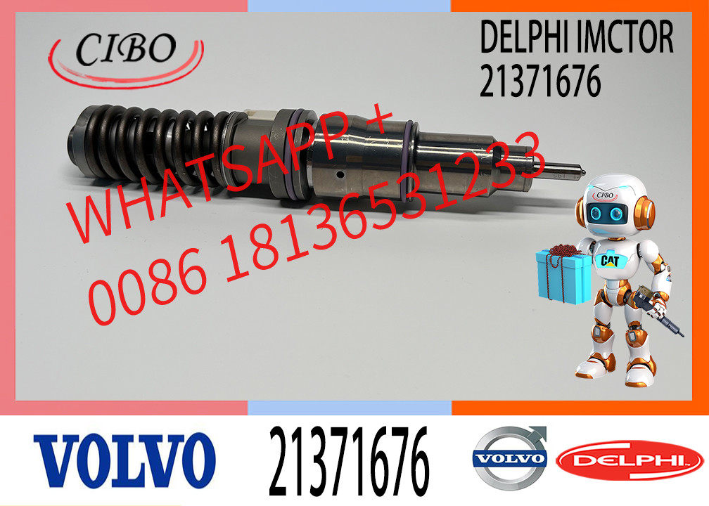 FOR VOL-VO MD13 EURO 5 21371676 7421340615 21340615 85003267 21340615 BEBE4D25002 BEBE4D25102 Genuine New Fuel injector