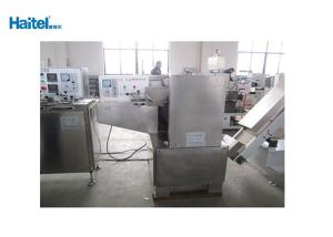 China Rectangle Style Lollipop Candy Making Machine High Output Automatic Feeding factory