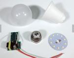 7000k 85v-265v SMD5730 LED Chip And Driver Parts For 9W 12W 18W 36W LED Bulb