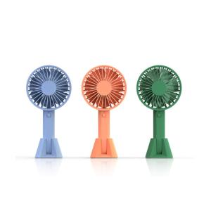 China 2000mAh 6hrs USB Handheld Fan With Rechargeable Built In Battery factory