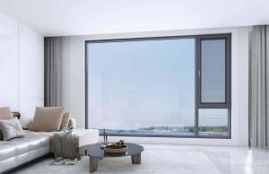 China Powder Coated Aluminum Casement Windows with Superior Soundproofing and Insulation Properties factory