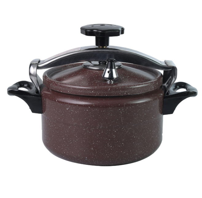 Granite Series Non Stick Pressure Cooker 7 Litre Marble Coating