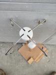 Patient Bed Stainless Steel Drip Stand IV Drip Holder Hospital Furniture