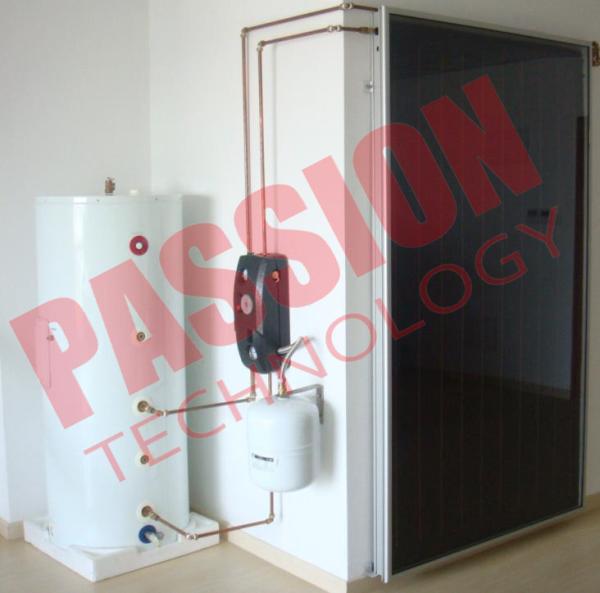 Natural Circulation Split Solar Water Heater 300 Liter Aluminum / Copper