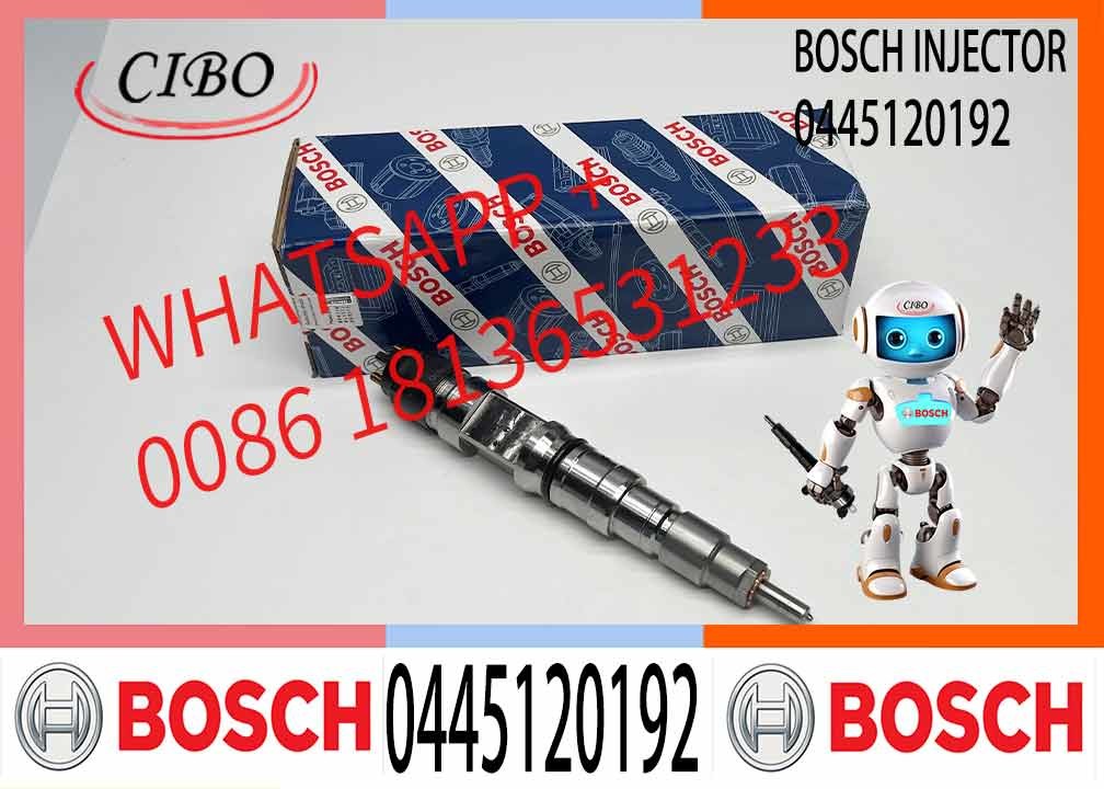 0 445 120 192 Common Rail Injector Nozzle 0445 120 192 Diesel Fuel Injection System 0445120192 for Bosh