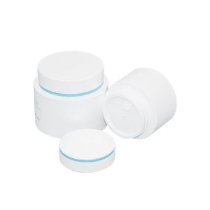 Double Wall Cosmetic Cream Jars With Lids Sustainable Packaging