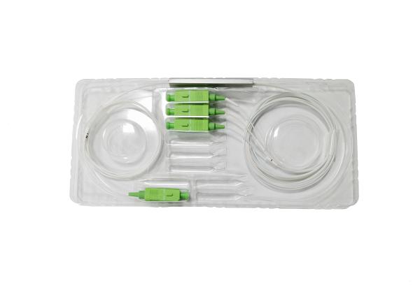 Fiber Optic Termination Box 1:3 Unbalanced PLC Splitter Technology For
