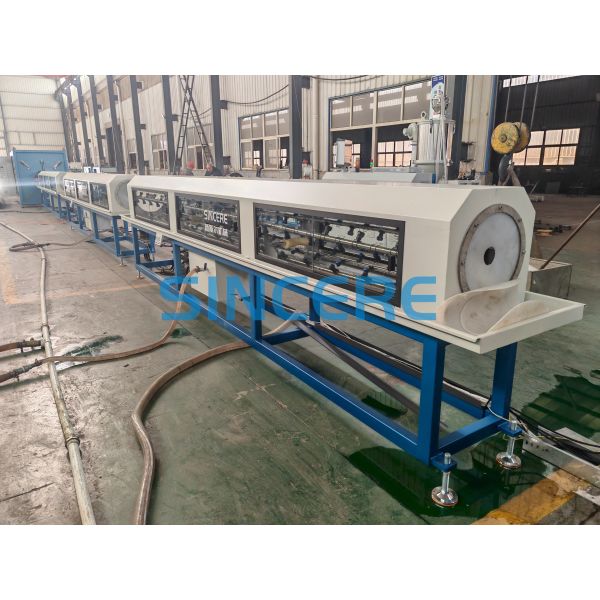 China PE PE PC PPR Pipe Production Line Extrusion Extruder Making Machine with 20-1200mm factory