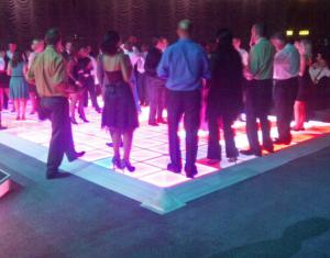 China Waterproof P10 Dance Floor LED Display , LED Light Up Dance Floor Full Color factory