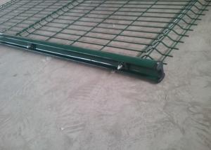 China Fold Dark Green SHS Welded Wire Mesh Fencing Panels factory