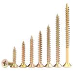 Hard Fiber Nail DIN18182 Standard Color Zinc Cross Countersunk Head Self Tapping