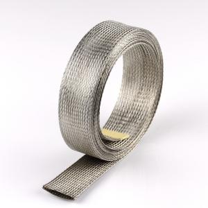 China Abrasion Resistant Emi Tinned Copper Braid Shield Easy Installation factory