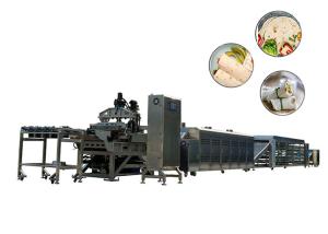 China Double Head Small Tortilla Making Machine 8-14 Inch 1100-1400pcs/Hour factory