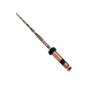 China Nickel Titanium Gold Rotary Files R40 Size Single File Systems In Endodontics factory