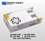 KC 12VDC 33A LED Module Power Supply AC185-264V 400 Watt LED Driver