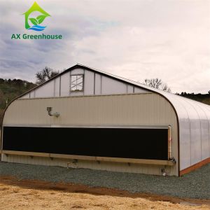 Agriculture Light Dep Greenhouse Polytunnel Blackout Shade System Fully